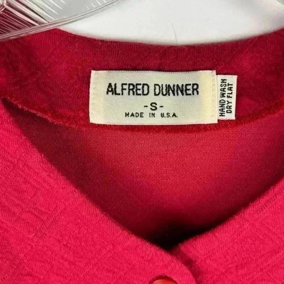 Alfred Dunner Women's Short Sleeve Knit Sweater Red Size S - Picture 2 of 6